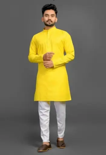 [108] KURTA - YELLOW KURYA FOR MEN 108
